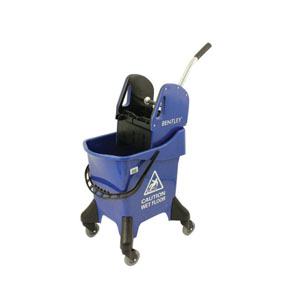 Professional Mopping Unit on Castors - 31Litre with Wringer Blue - 1 Per Pack